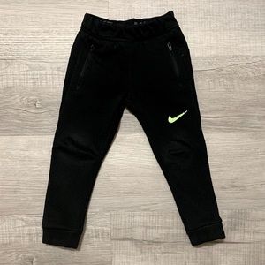 Black Nike Thermal Fit/Dri Fit Toddler Joggers